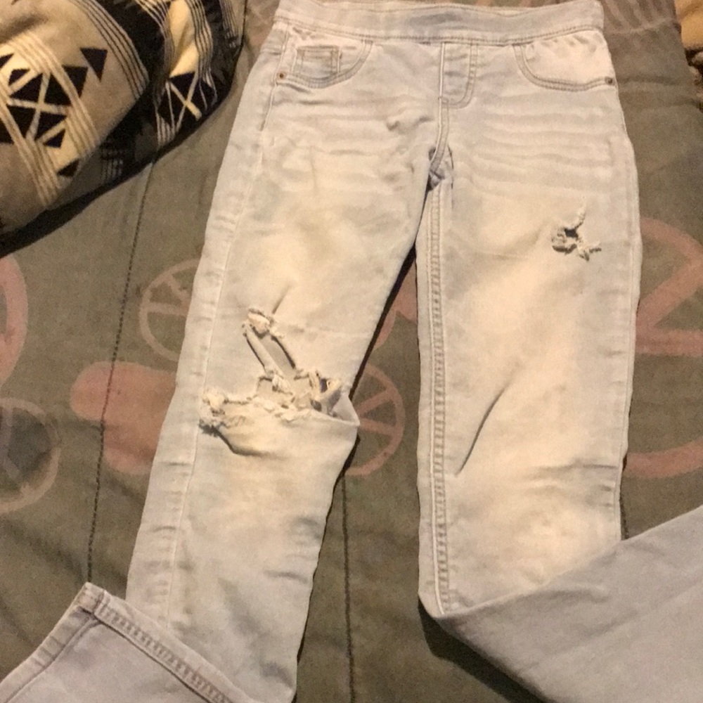 Mid rise justice jeggings!🤩